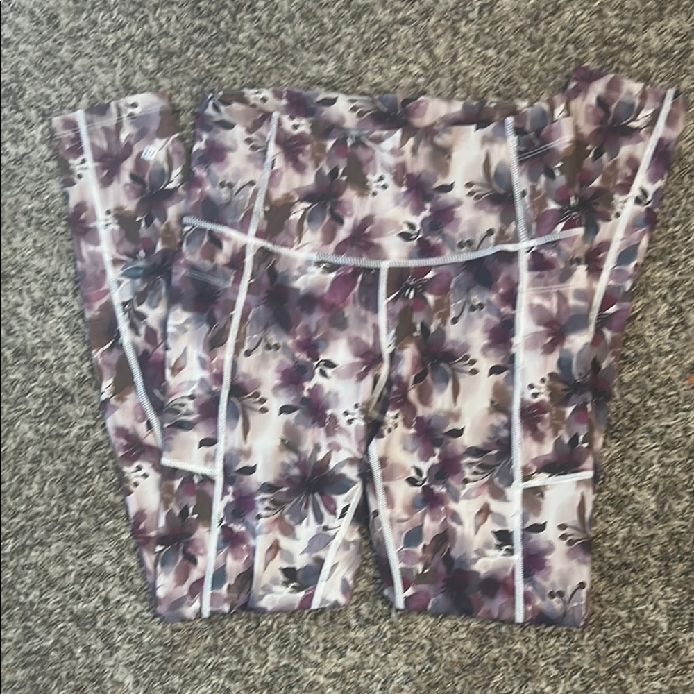 LINC Floral Patterned Leggings